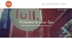 Desktop Screenshot of lullyoursenses.com
